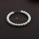 Fashion Simulated Pearl Statement Big Small Hoop Earrings