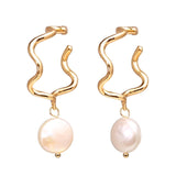 Vintage Gold Drop Earrings For Women 2019