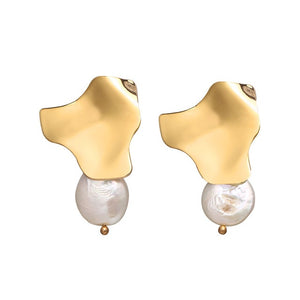Vintage Gold Drop Earrings For Women 2019