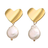 Vintage Gold Drop Earrings For Women 2019