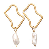 Vintage Gold Drop Earrings For Women 2019