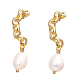 Vintage Gold Drop Earrings For Women 2019
