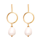 Vintage Gold Drop Earrings For Women 2019