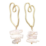 Vintage Gold Drop Earrings For Women 2019