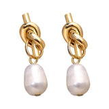 Vintage Gold Drop Earrings For Women 2019