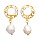 Vintage Gold Drop Earrings For Women 2019