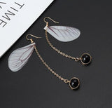 Korean Multiple Butterfly Wings Drop Earrings