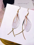 Korean Multiple Butterfly Wings Drop Earrings