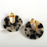 2019 New Style Pearl Abalone Shell Round Drop Dangle Earrings