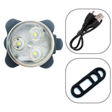 4 Modes Bicycle Rechargeable USB LED Bike Light