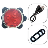 4 Modes Bicycle Rechargeable USB LED Bike Light