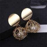 AILEND Korean New Pearl Earrings
