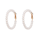 New Sea Shell Pendant Earrings Gold