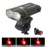 6000 LM Bicycle Light 2x XML USB LED Bike Light