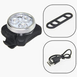 4 Modes USB Rechargeable Cycling Bicycle Light