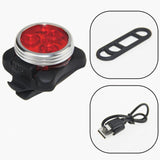 4 Modes USB Rechargeable Cycling Bicycle Light